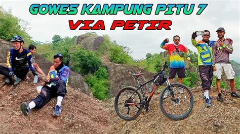 Gowes Ke Kampung Pitu Via Petir Youtube