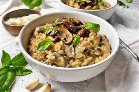 Cremini Mushroom Risotto Recipe | Foodal