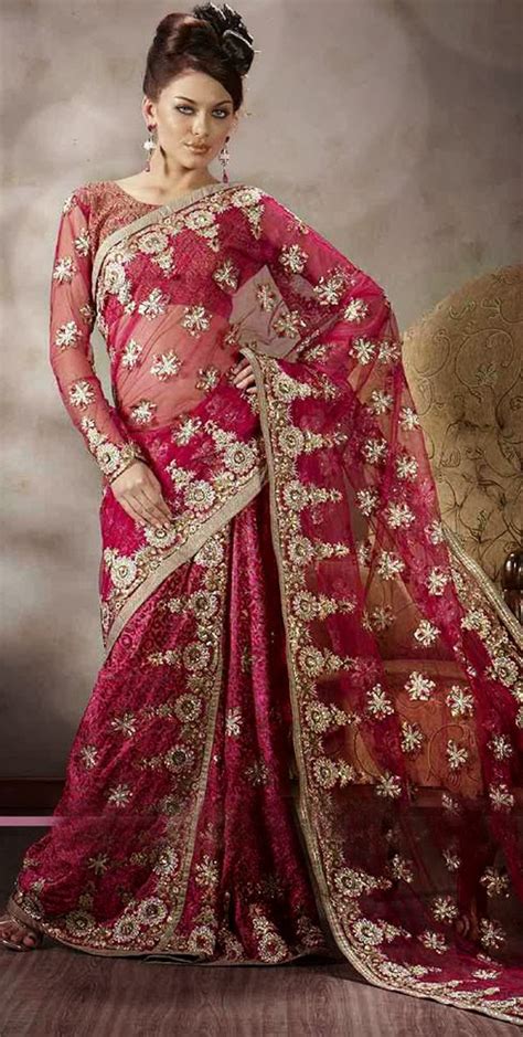 Beautyfashionandkiran Indian Bridal Saree Looks