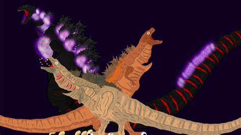 Shin Godzilla Evolution Forms