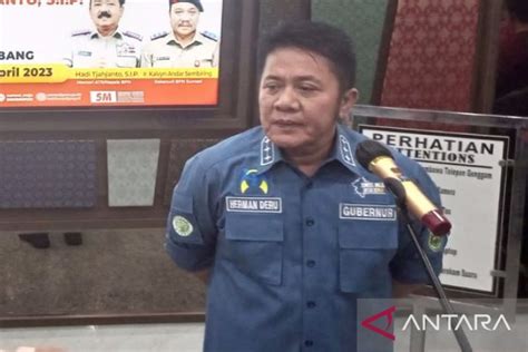 Herman Deru Sebut Honorer Pemprov Sumsel Akan Dapat Thr 1 Bulan Gaji