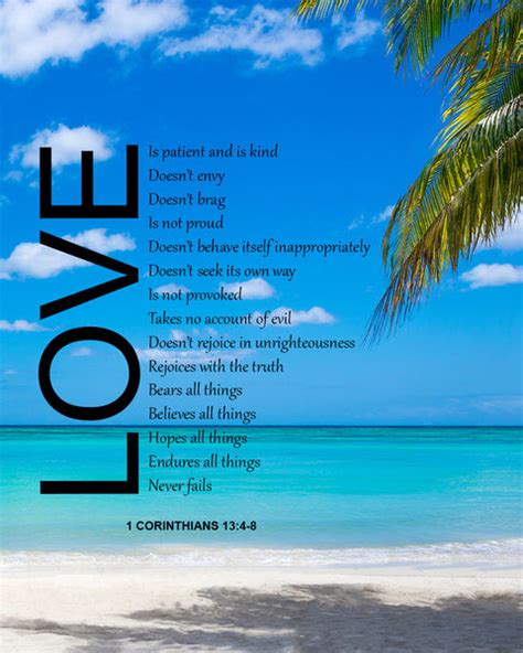 1 Corinthians 134 8 Love Is Patient Inspirational Art Bible Verses To Go