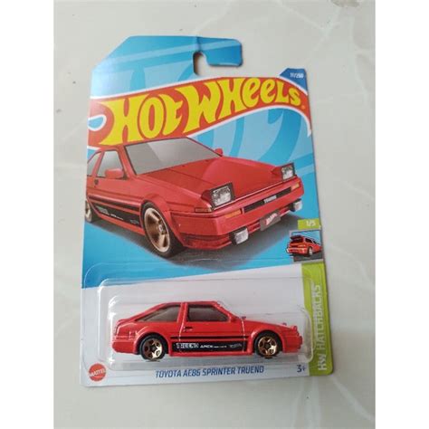 Hot Wheels Hotwheels Toyota Ae Sprinter Trueno Shopee Singapore