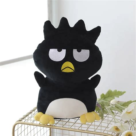 Sanrio Bad Badtz Maru Plush Toy Soft Cute Japanese Style Anime Black