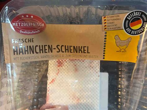 Metzgerfrisch Frische Hähnchen Schenkel Mit Rückenstück