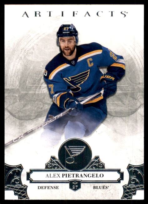 Upper Deck Artifacts Alex Pietrangelo St Louis Blues Ebay