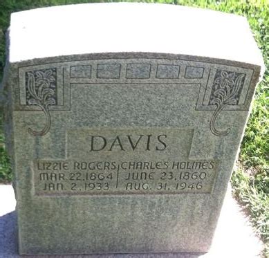 Charles Holmes Davis Homenaje De Find A Grave