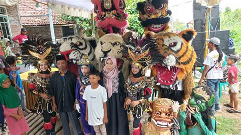 Barongan Macan Dan Barongan Cina New Pandawa Di Desa Babadan Bonang