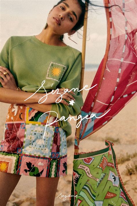 S Zane X Pangea New Collaborative Collection Online In Sezane