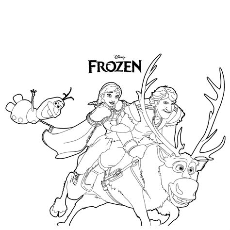 Frozen Colorir Imagens Png