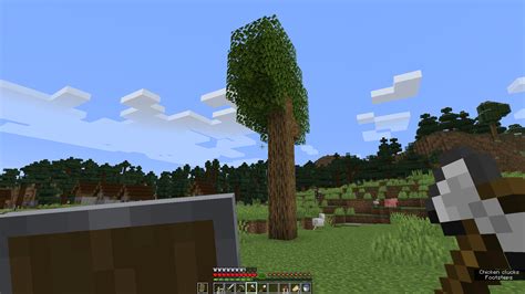 oak tree : r/Minecraft