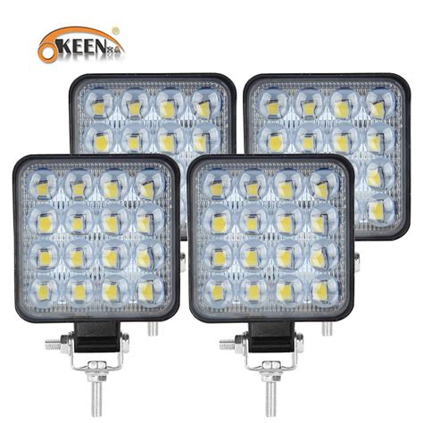 Okeen New D Lens W Led Work Light Bar V V Car Led Spotlight