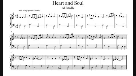 Free Free Printable Heart And Soul Sheet Music Download Free Free Printable Heart And Soul