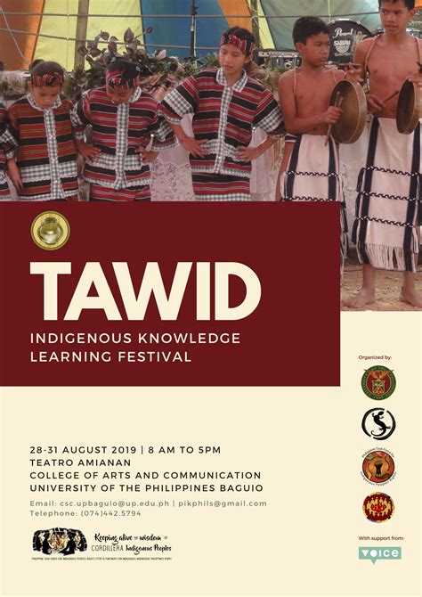 Tawid Indigenous Knowledge Learning Festival Cordillera Studies