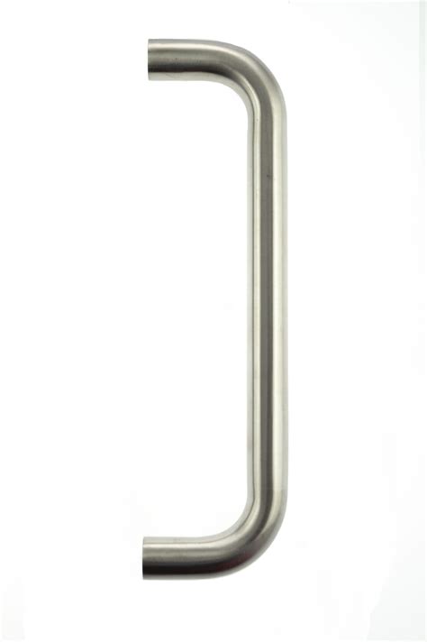 APH30019SSS Atlantic D Pull Handle Bolt Through 300mm X 19mm Satin