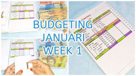 Budgeting Januari Week Cara Mengatur Gaji Harian Menjadi Mingguan