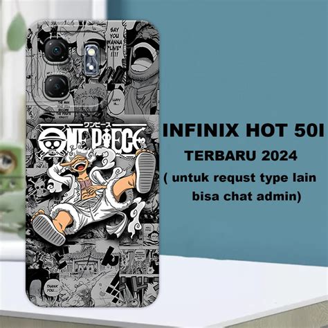 Jual Cc Softcase Karet Lentur Untuk Infinix Hot I Motif Karakter One Piece Case