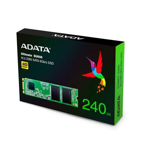 Buy Online ADATA Ultimate SU650 240GB M.2 2280 SSD ASU650NS38-240GT-C ...