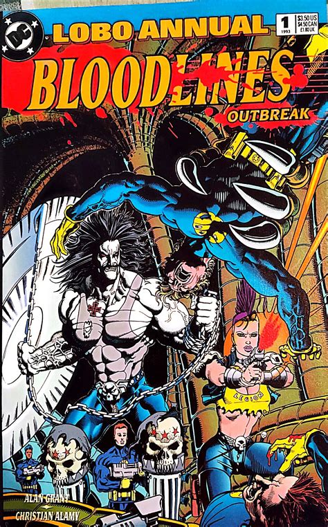 Lobo Annual 1 1993 Bloodlines Comic Books Modern Age Dc Comics