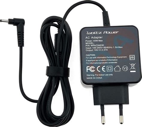 Laptop Adapter 45W 19V 2 37A 3 0x1 0mm Geschikt Voor Acer Aspire 5