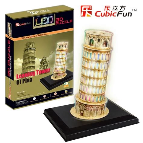 Puzzle Tower Of Pisa Led D Puzzlemania Hr