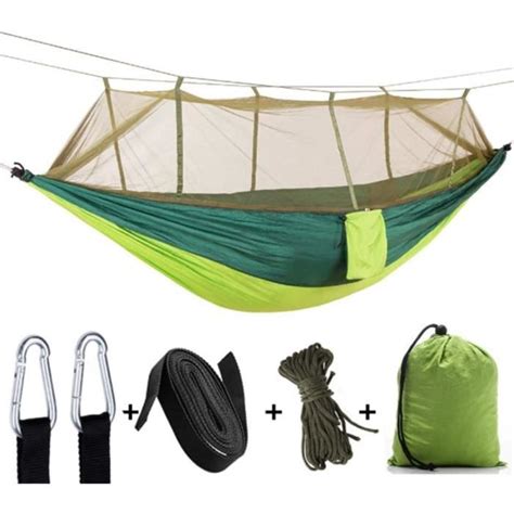 Tenglang Hamac Portable Camping Jardin avec Moustiquaire Extérieur 1