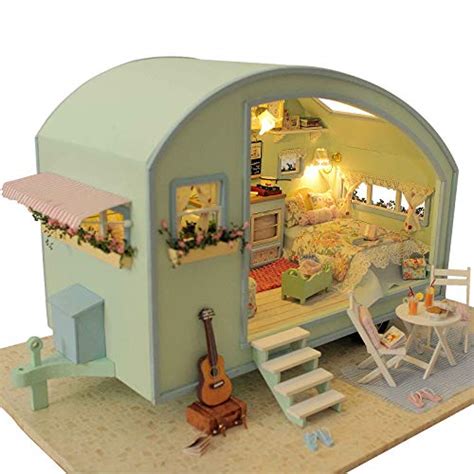 CUTEROOM Maison de poupée miniature avec meubles maison de poupée