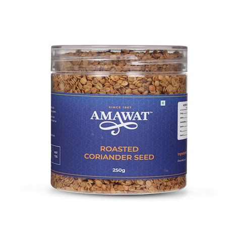 Amawat Roasted Coriander Seed Dhana Daldhania Dalsplit Roasted