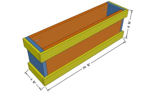 How to Build a DIY Flower Planter Box - TheDIYPlan