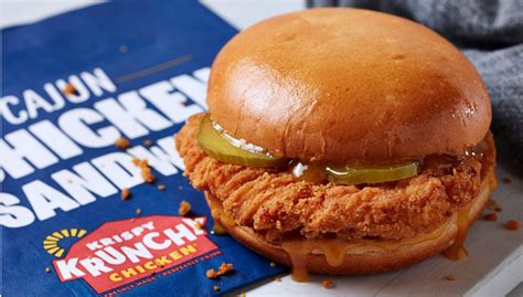 Krispy Krunchy Chicken Launches New Cajun Chicken Sandwich - Foodgressing