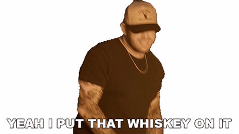 Yeah I Put That Whiskey On It Jon Langston Sticker Yeah I Put That