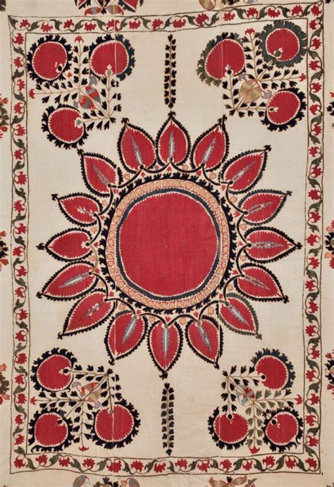 Uzbek embroidery - types and meaning - Alesouk