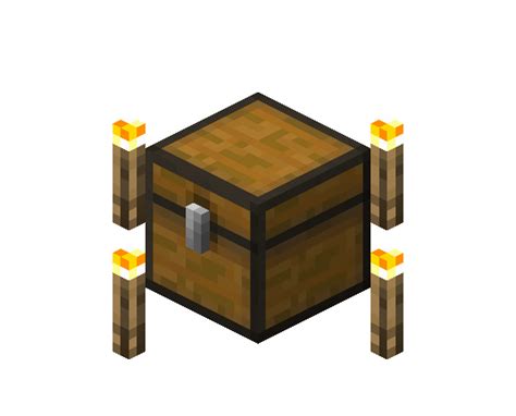 Minecraft Chest Front Side