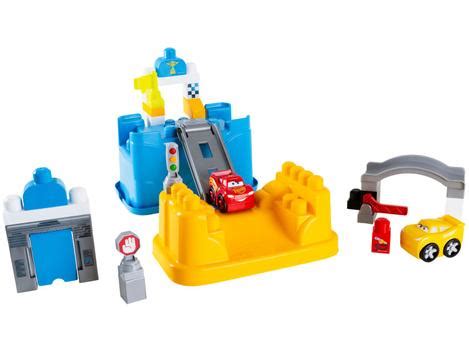 Blocos De Montar Mega Bloks Aventura Das Corridas Do Rayo McQueen