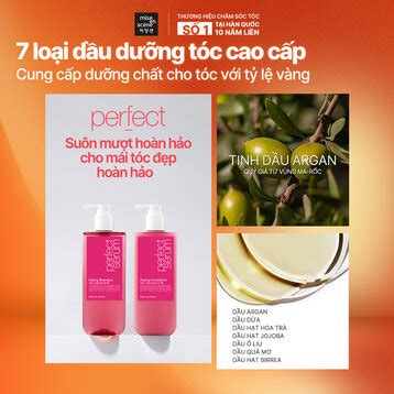 Dầu Gội Mise en scène Dưỡng Suôn Mượt Cho Tóc Uốn 530ml Hasaki vn