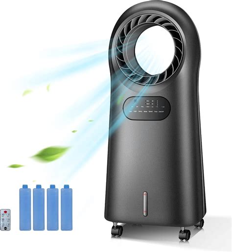 Evaporative Air Cooler 3 In 1 Portable Air Conditioner For Room Personal Bladeless