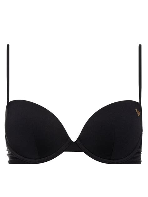 Emporio Armani Bikini Oberteil 262571 9P302 00020 Schwarz Modivo De