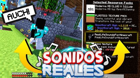 EL TEXTURE PACK CON LOS SONIDOS MAS REALISTAS QUE EXISTEN VAS A