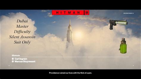 Hitman Iii Dubai Master Difficulty Silent Assassin Suit Only Youtube