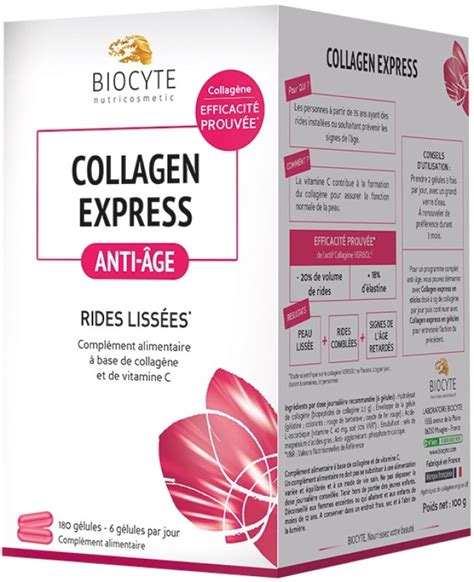ᐈ Капсулы Коллаген экспресс Biocyte Collagen Express, 180gel ️ Купить в ...