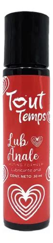 Lubricante Anal Base Agua Lub Tout Temps Ml Sabor Sin Sabor Meses