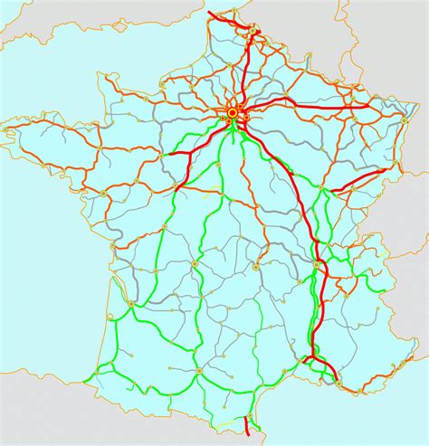 Carte De France Train Voyage Carte Plan