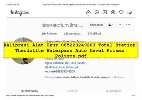 Sertifikat Kalibrasi Total Station Auto Level Waterpass Theodolite