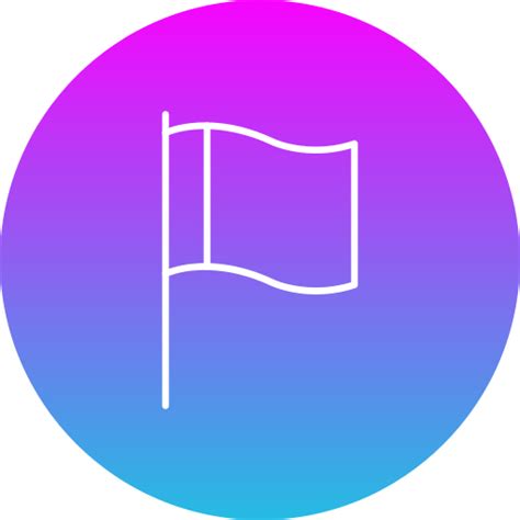 Flag Generic Gradient Fill Icon