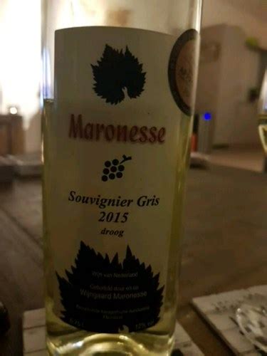 Maronesse Souvignier Gris Vivino Us