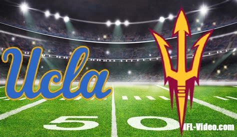 Ucla Vs Arizona State Football Week 10 2022 Full Game Replay Ncaa