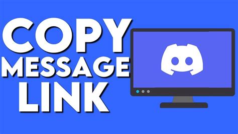 How To Copy Message Link On Discord Pc Youtube