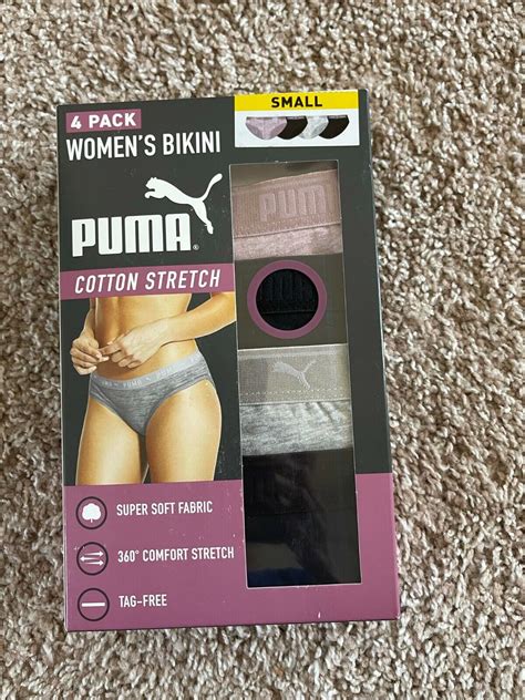 Bnip Puma Pk Women S Bikini Cotton Stretch Tag Free Pick Size Ebay