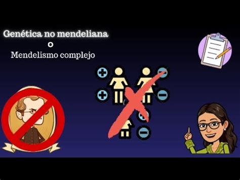 Genética no mendeliana y herencia poligénica Biología UCSUR YouTube