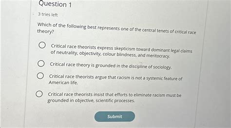 Solved Question 13 Tries LeftWhich Of The Following Best Chegg